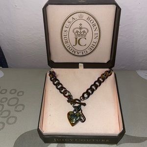 Juicy Couture toggle necklace